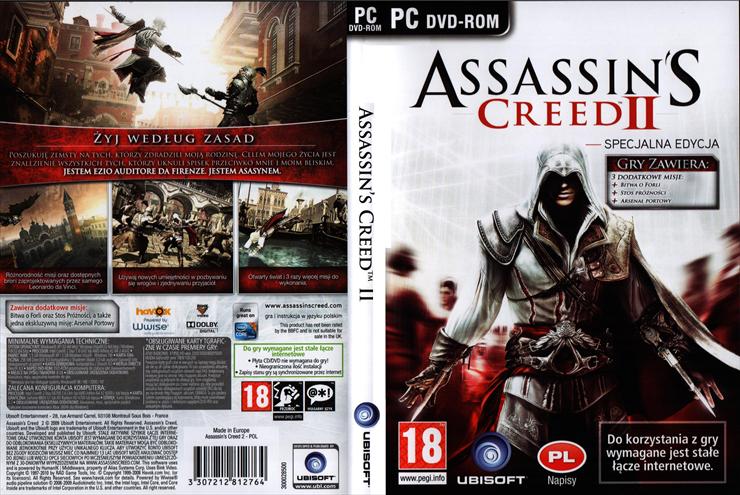 okładki do gier - Assassins Creed 2.jpg