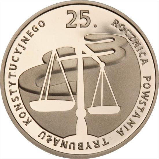 Monety Okolicznościowe Złote Au - 2010 - 25. rocznica powstania Trybunału Konstytucyjnego.JPG