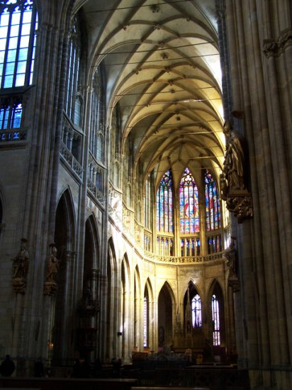 Gotyk i protorenesans - katedra św.Wita w Pradze 2.jpg