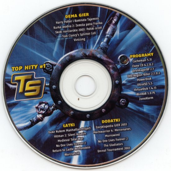 top Secret scany płyt i okładek CD - 2003-02 Top Secret płyta cd.JPG