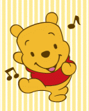tapety 128x160 - Dancing Pooh.gif