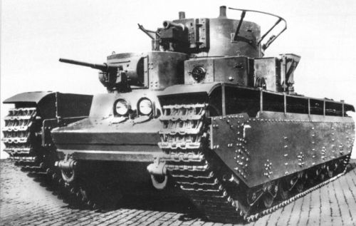 TAPETY CZOŁGI - Czołg ciężki T-35 fot. 2.jpg