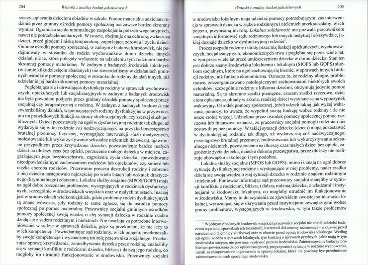 Hrynkiewicz - Odrzuceni. Analiza procesu umieszania dzieci w placówkach opieki - 204-205.jpg