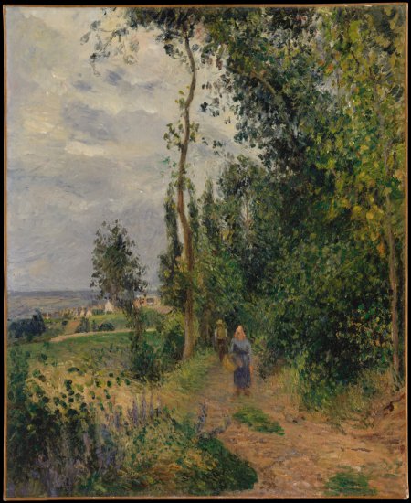 Metropolitan Muse... - Camille Pissarro - Cte des Grouettes, near Pontoise prob. 1878.jpg