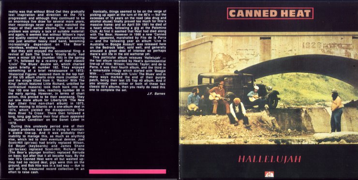 Canned Heat - Hallelujah 1968 - canned head - hallelujah - front.jpg