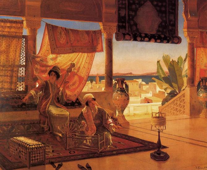 Sztuka orientalna - Rudolf Ernst - The Terrace.jpg