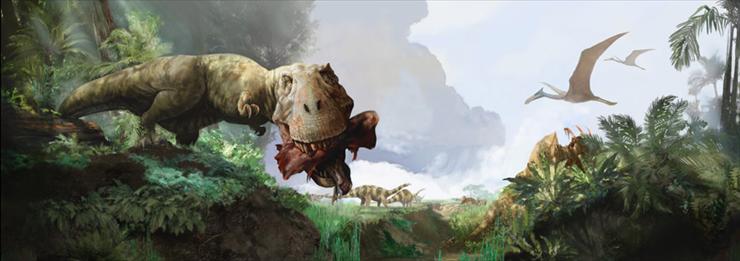 Prehistoria - Dallas_Museum_of_Nature_and_Science_T_Rex_mural.jpg