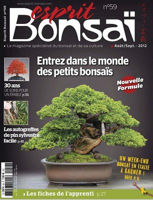 czasopisma w obcych językach - ESPRIT BONSAI n59 Aot Sept 2012.jpg