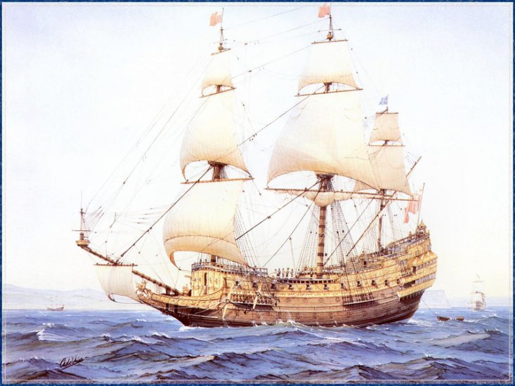 Statki,okręty,żaglowce - Cornelis de Vries 58.jpg