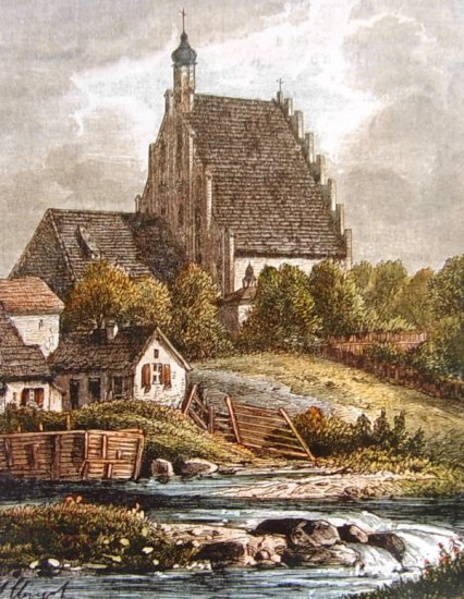 Kościoły w Bydgoszczy - Bydgoszcz,Katedra w 1864 r..jpg